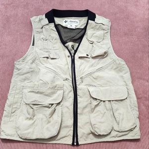 Mens columbia fishing vest